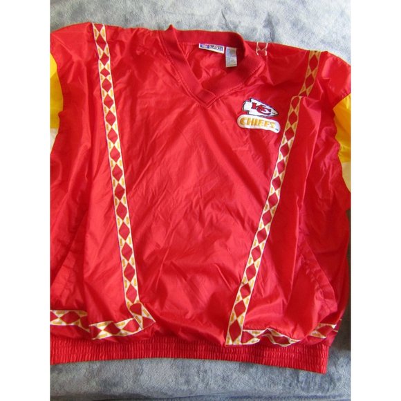 Other - Vintage KANSAS CITY CHIEFS jacket XXL. red/yellow/white Pullover Unique Sports
